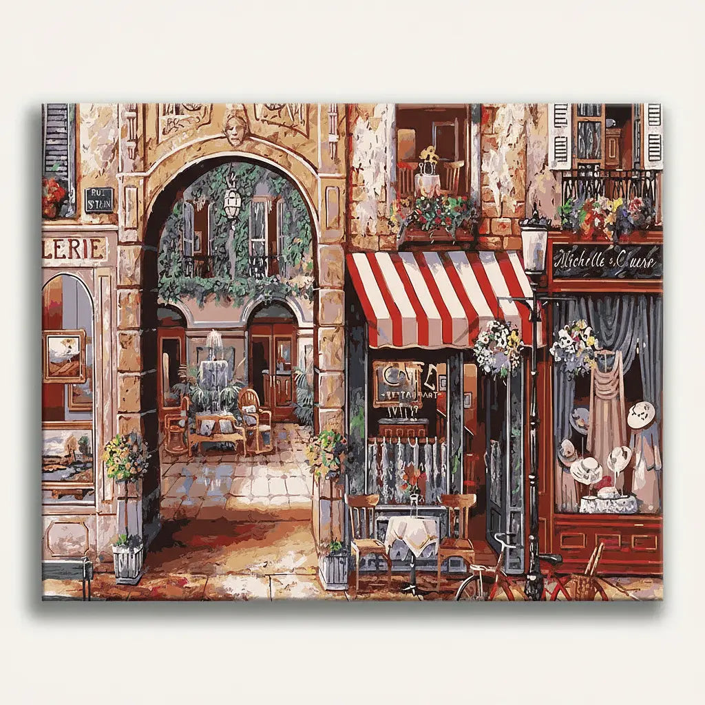 European Shopping Street