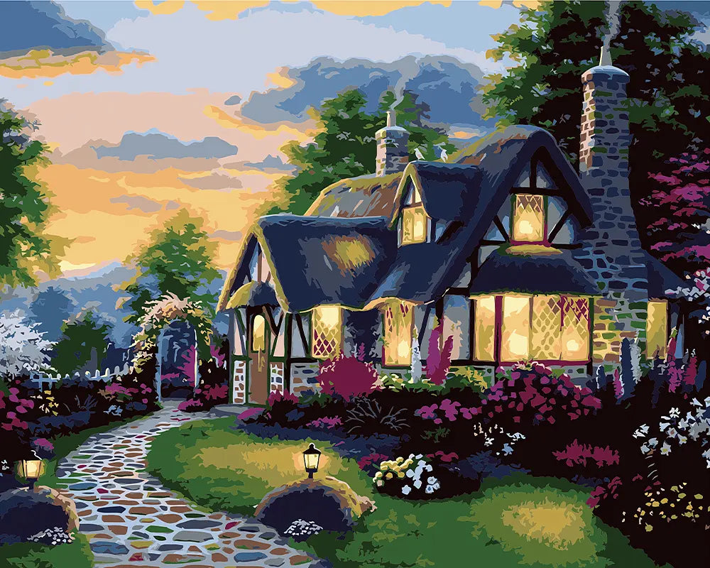 Fairytale Cottage Evening