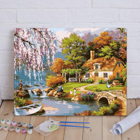 Peaceful Riverside Cottage