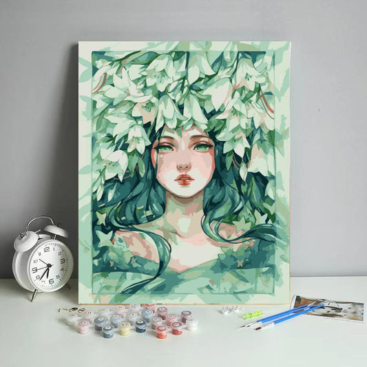 Spring Flower Portrait