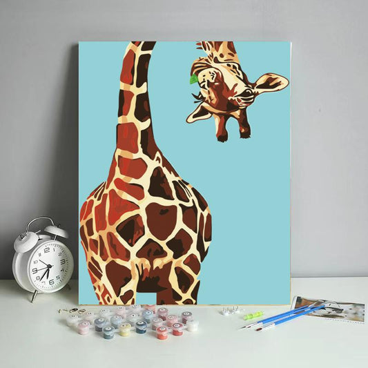 Pop Art Giraffe