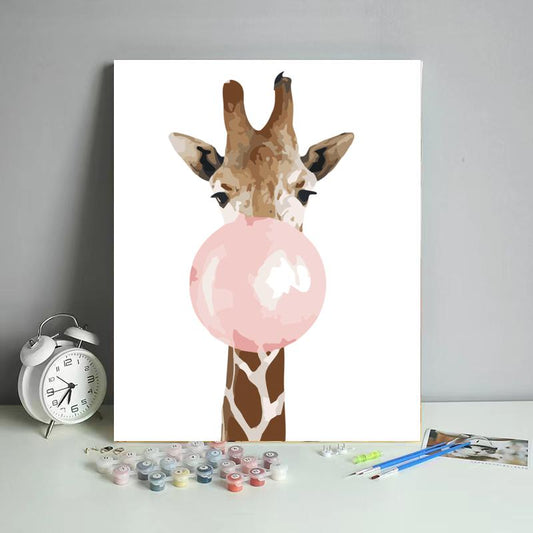 Bubble Gum Giraffe