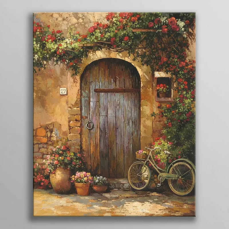 ヴィンテージ！レア! 3D paint by numbers kits Vintage Door Art | Paint By Numbers Kit