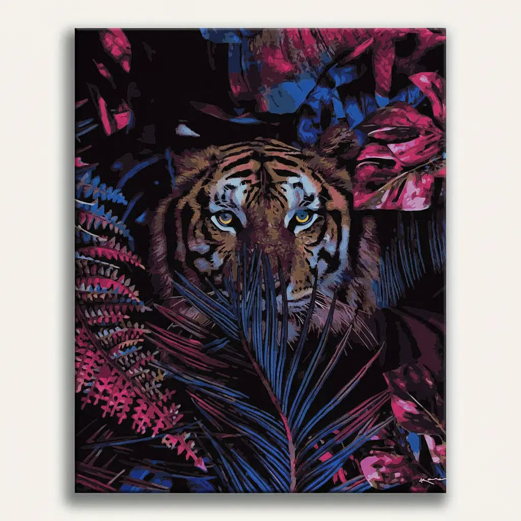 Tropical Tiger Paint