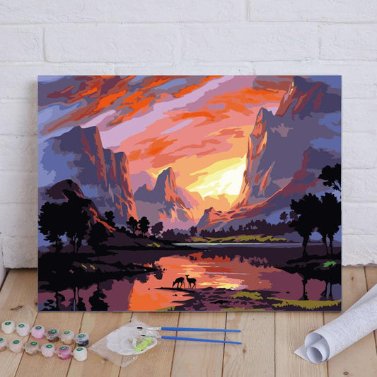Canyon Sunset Valley