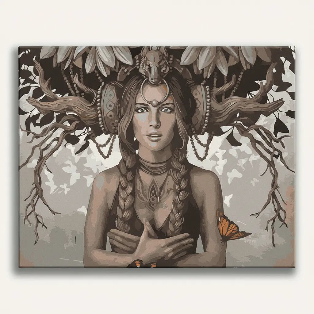 Mystical Goddess Portrait