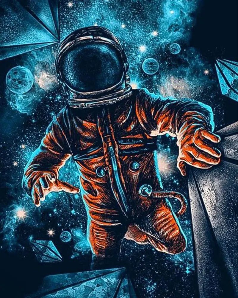 Space Astronaut Paint Kit