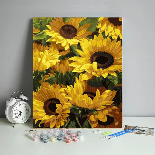 Golden Sunflower Bouquet