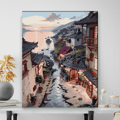 Seaside Village Rooftops