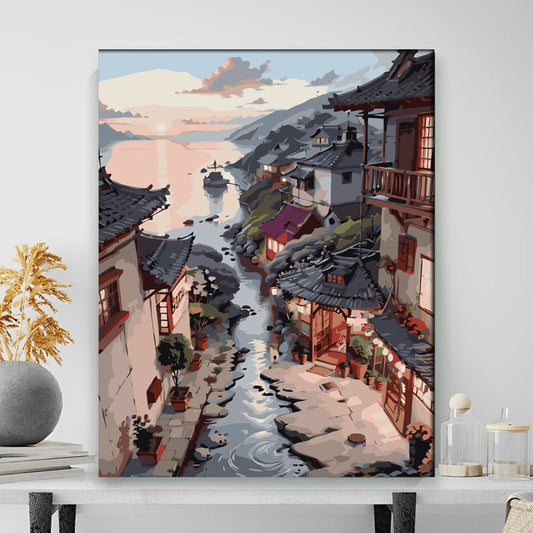 Seaside Village Rooftops