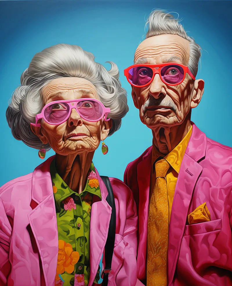 Cool Seniors Art | Paint By Numbers Kit