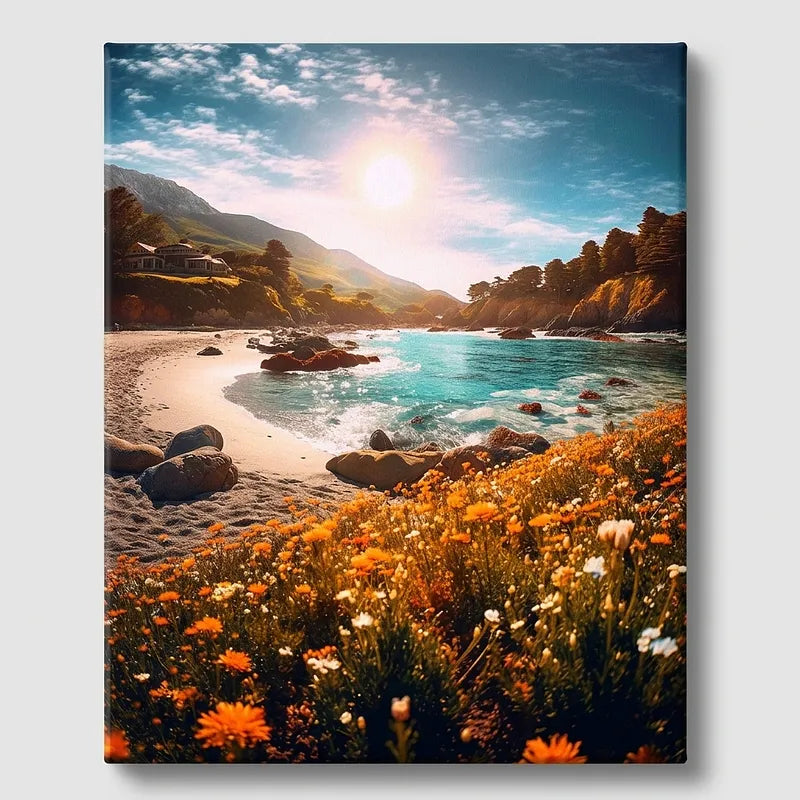 Coastal Paradise Paint | Paint By Numbers Kit
