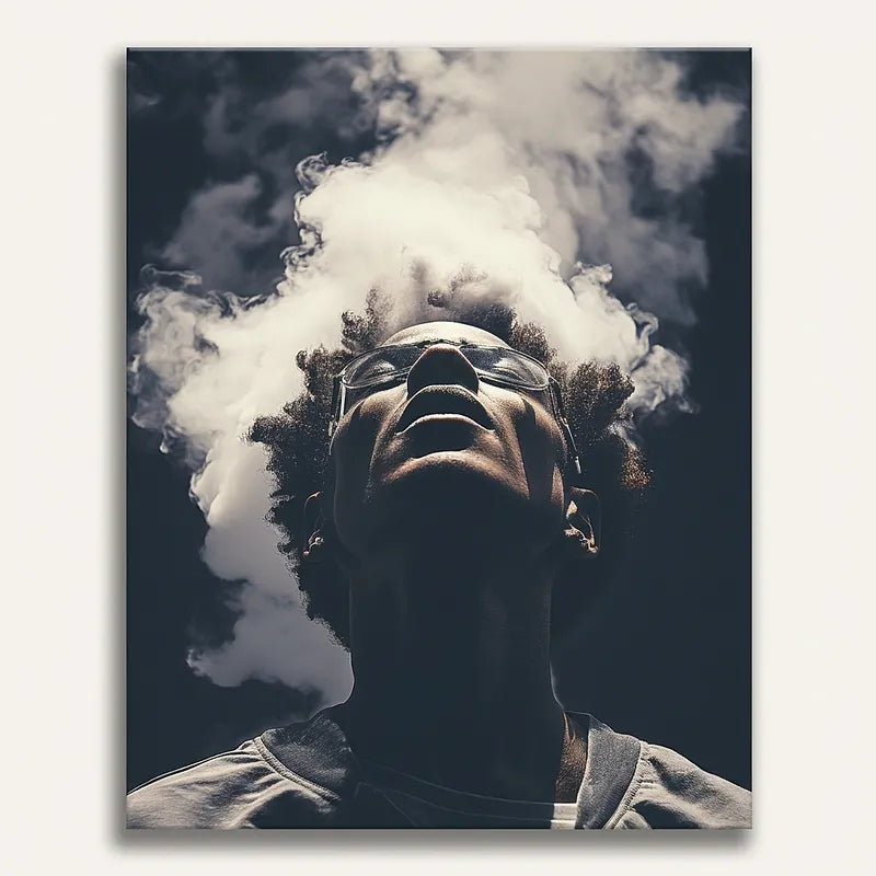 Smoky Portrait Artistic | Paint By Numbers Kit