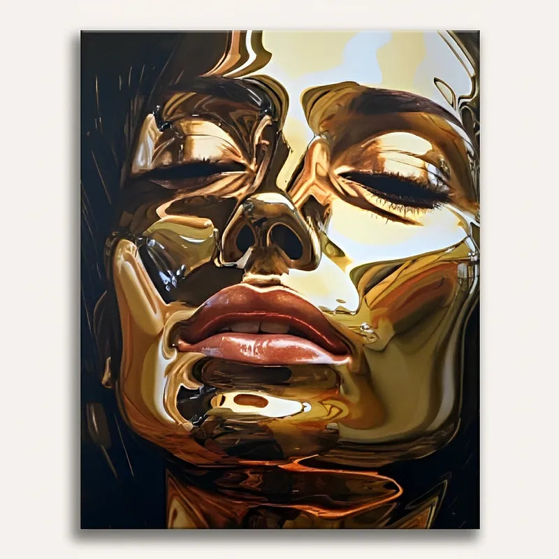 Golden Portrait | Paint By Numbers Kit