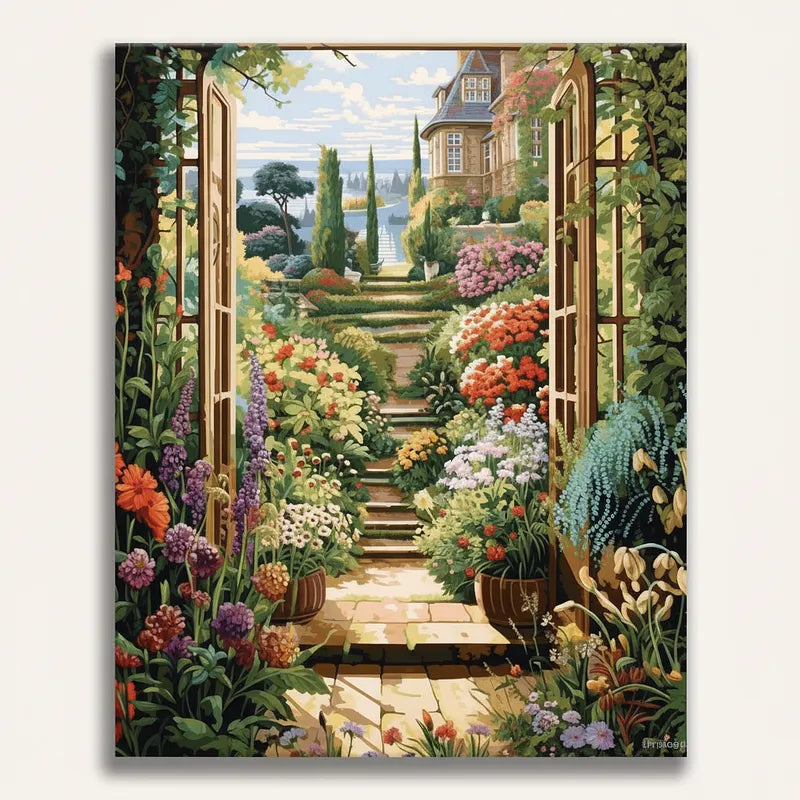 Garden Vista | Paint By Numbers Kit