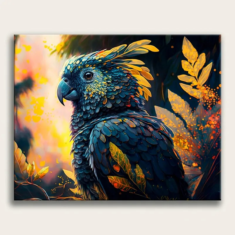 Exotic Cockatoo | Paint By Numbers Kit