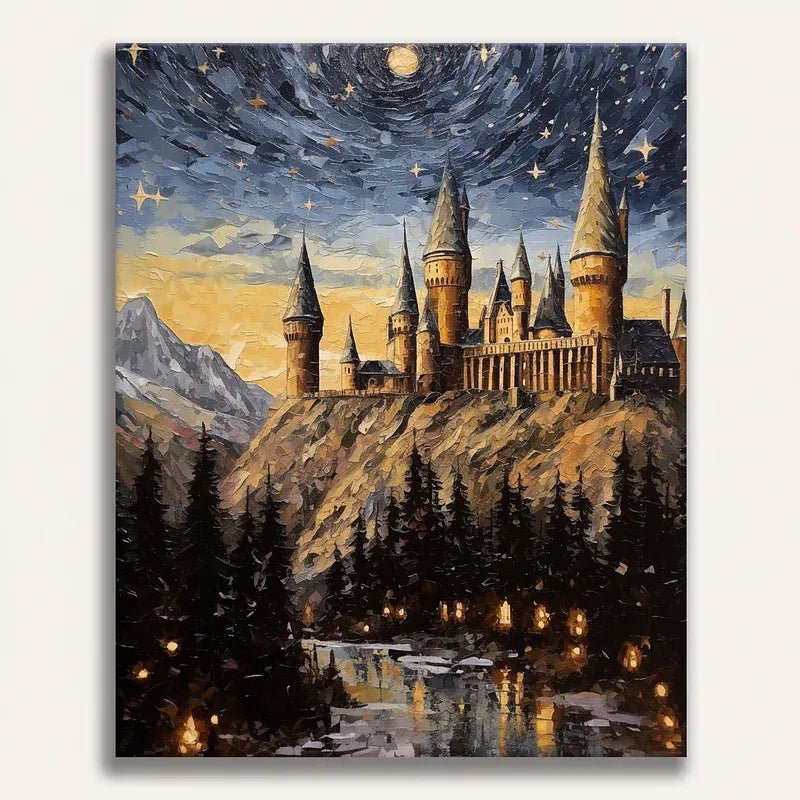 Hogwarts Castle | Paint By Numbers Kit