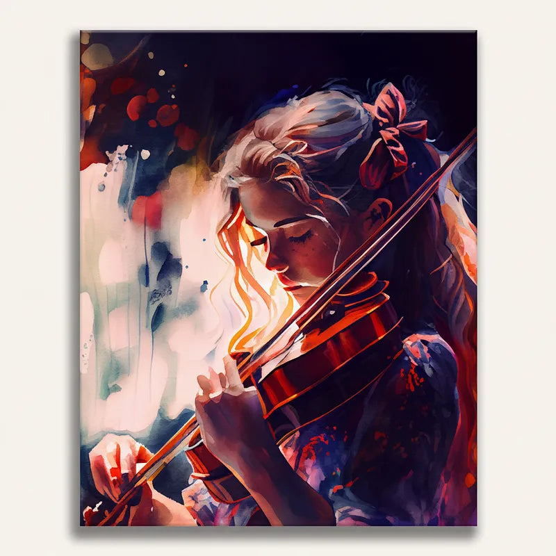 Violin Musician | Paint By Numbers Kit