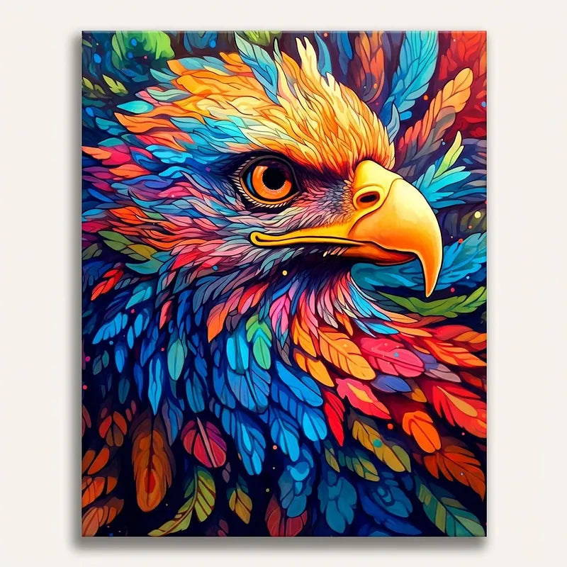 Colorful Eagle | Paint By Numbers Kit