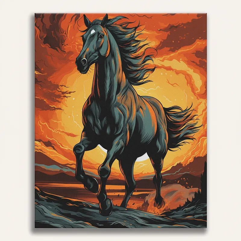 Majestic Stallion | Paint By Numbers Kit