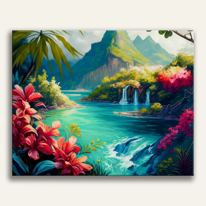 Tropical Paradise | Paint By Numbers Kit