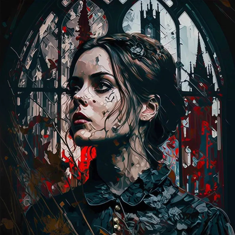 Gothic Portrait | Paint By Numbers Kit
