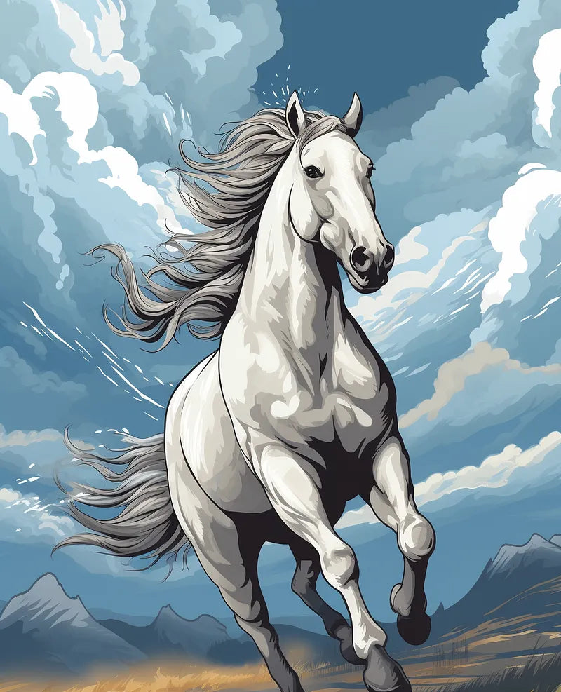 Majestic Stallion | Paint By Numbers Kit