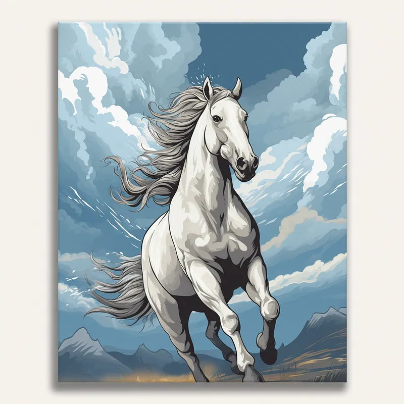Majestic Stallion | Paint By Numbers Kit