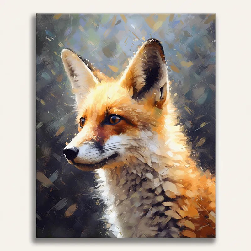 Majestic Fox Portrait | Paint By Numbers Kit