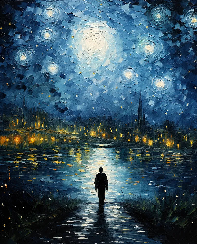 Starry Night Journey | Paint By Numbers Kit