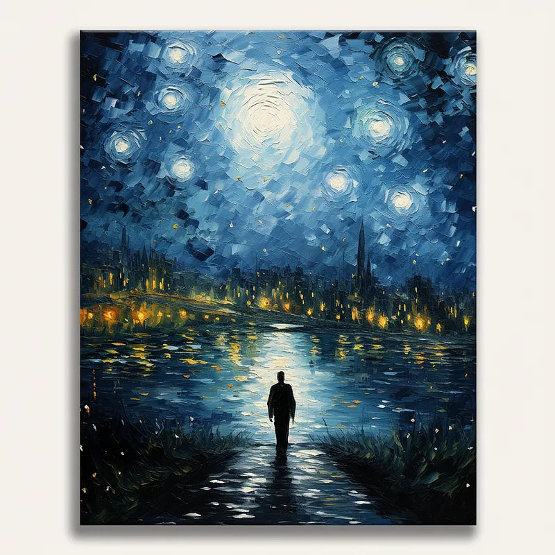 Starry Night Journey | Paint By Numbers Kit