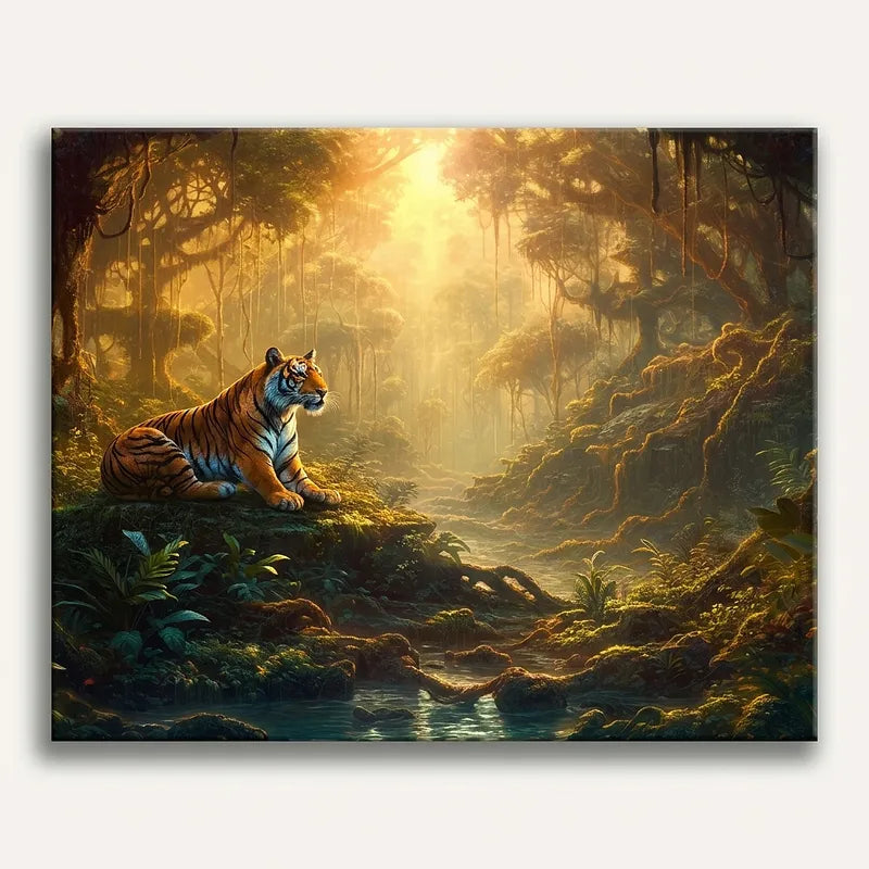 Jungle Tiger | Paint By Numbers Kit