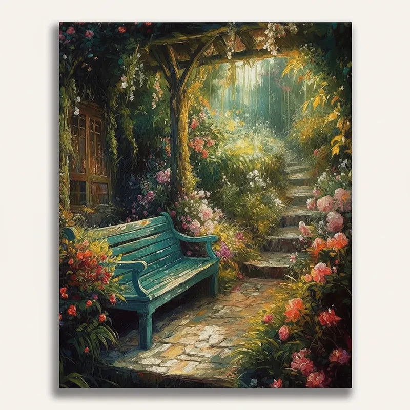 Secret Garden Retreat | Paint By Numbers Kit