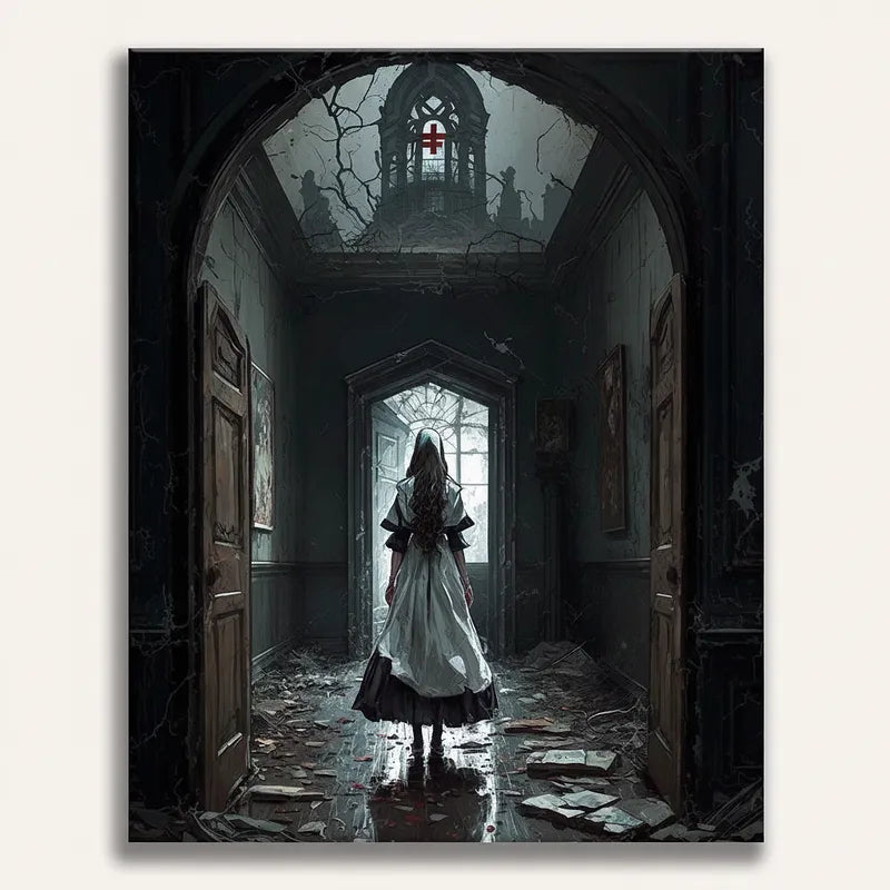 Gothic Maiden | Paint By Numbers Kit