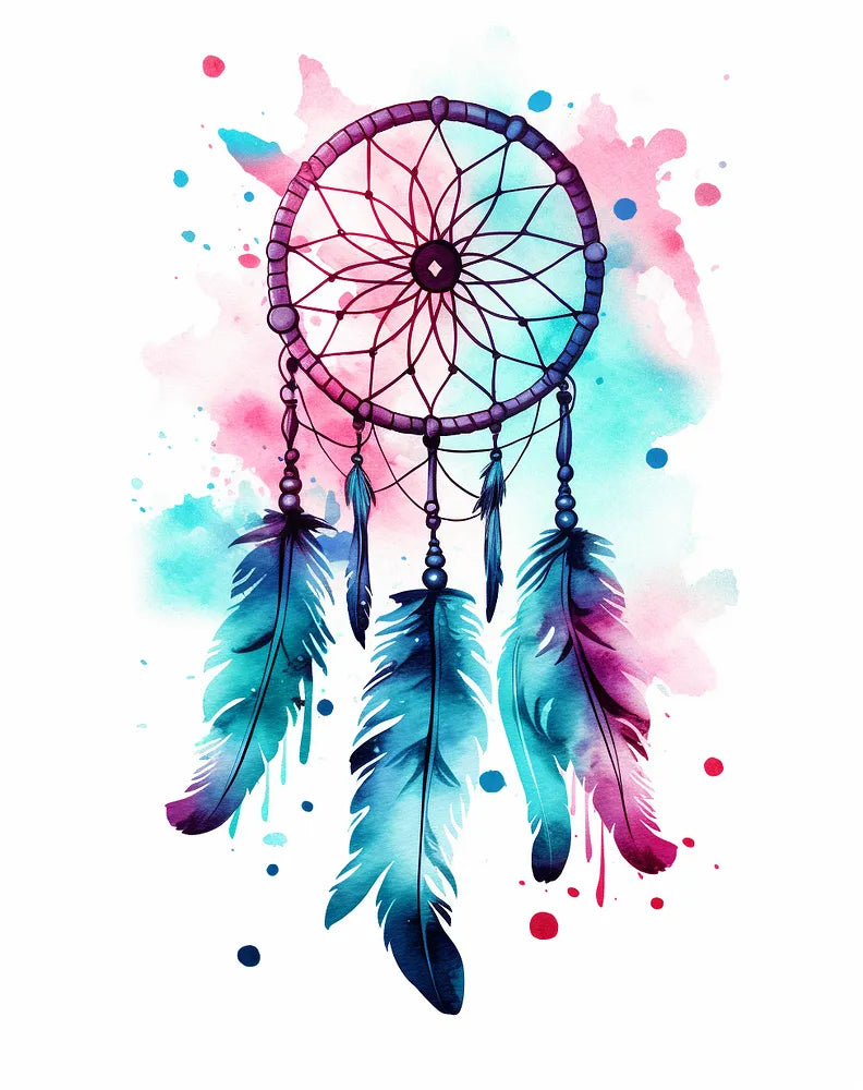Dreamcatcher Watercolor Kit | Paint By Numbers Kit