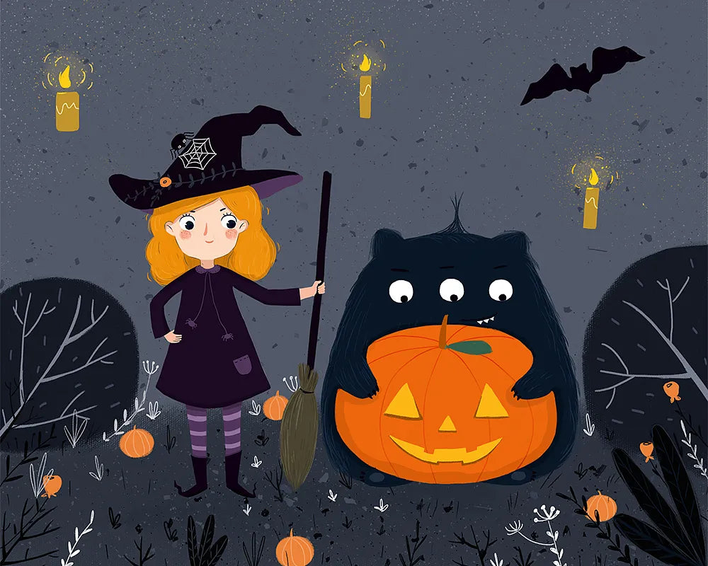 Halloween Witch Kit | Paint By Numbers Kit