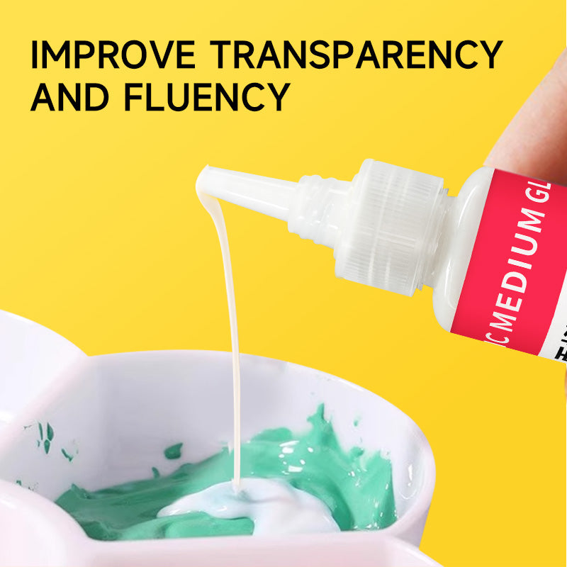 Acrylic Gloss Gel Medium for Paint by Numbers